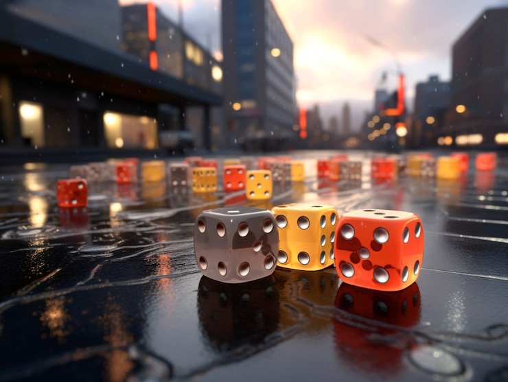 Player making a decision at the Casino Hold'em table during a live session